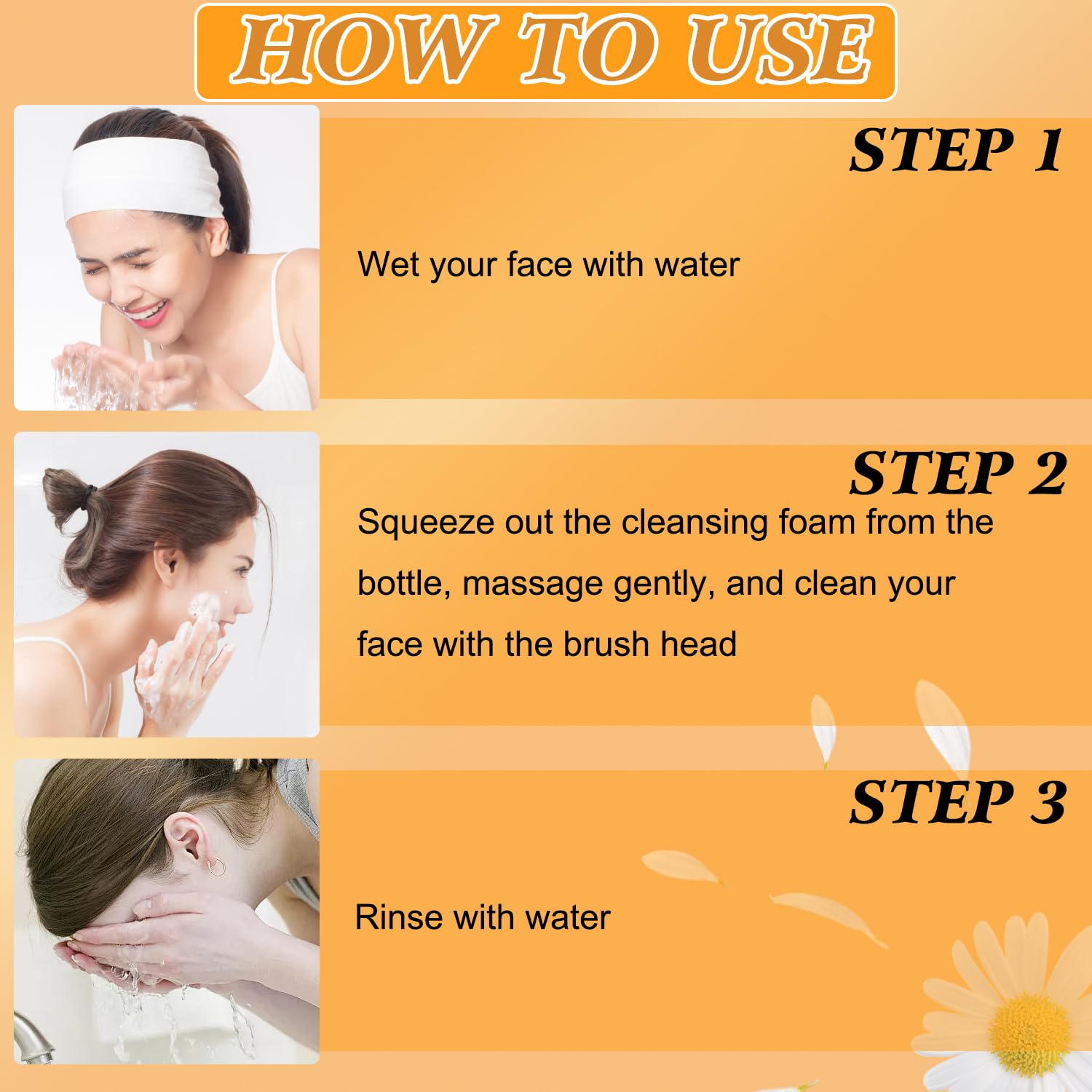 HEPANIO Turmeric Wash & Care 4-Piece Set | Facial Cleanser, Exfoliating Pads & Soap