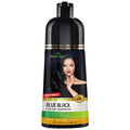 Herbishh Hair Color Shampoo - 3-in-1 Ammonia-Free Gray Hair Dye (Blue Black) 500ml