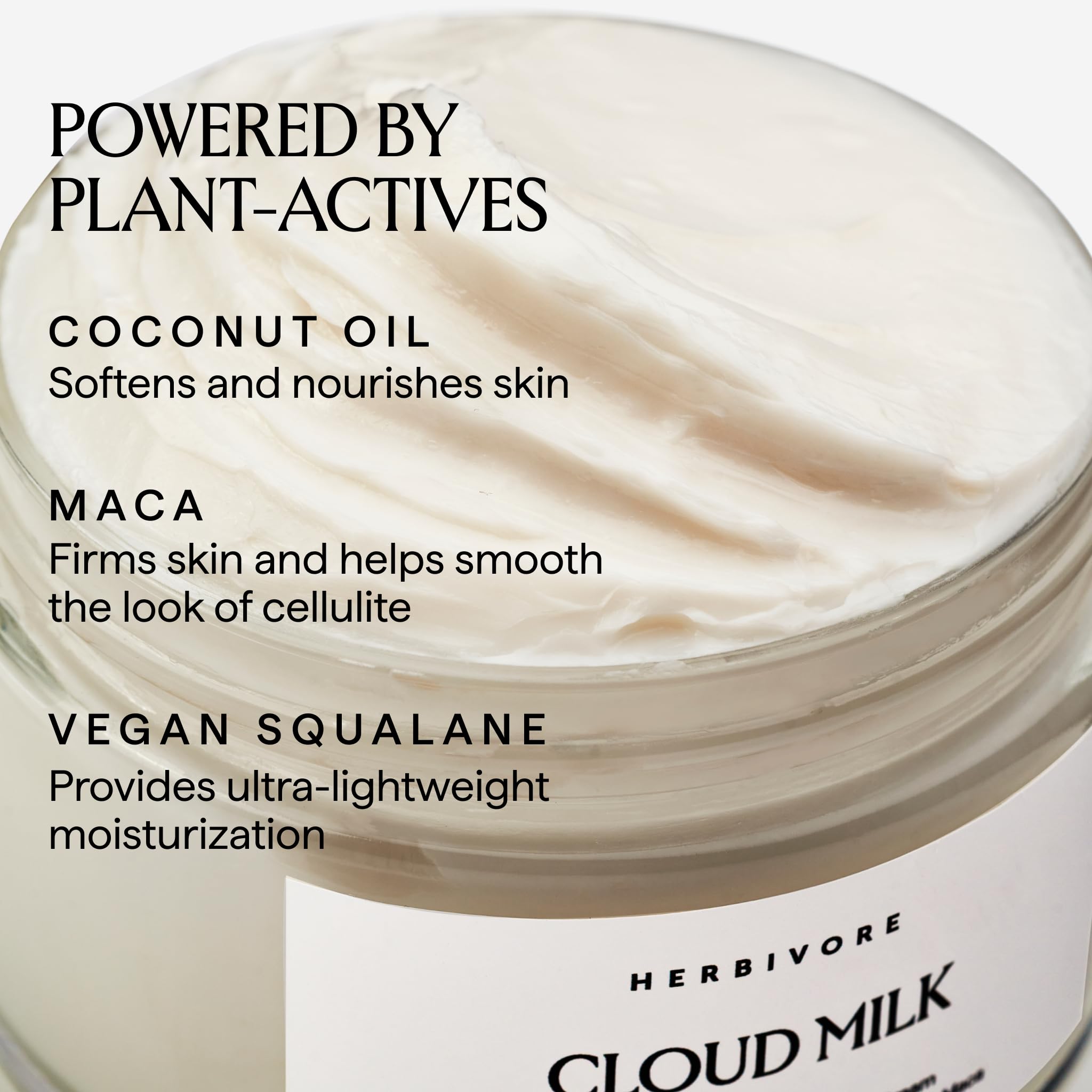HERBIVORE Coco Cozy Set – Coco Rose Body Polish + Cloud Milk Firming Cream | Vegan, Paraben-Free