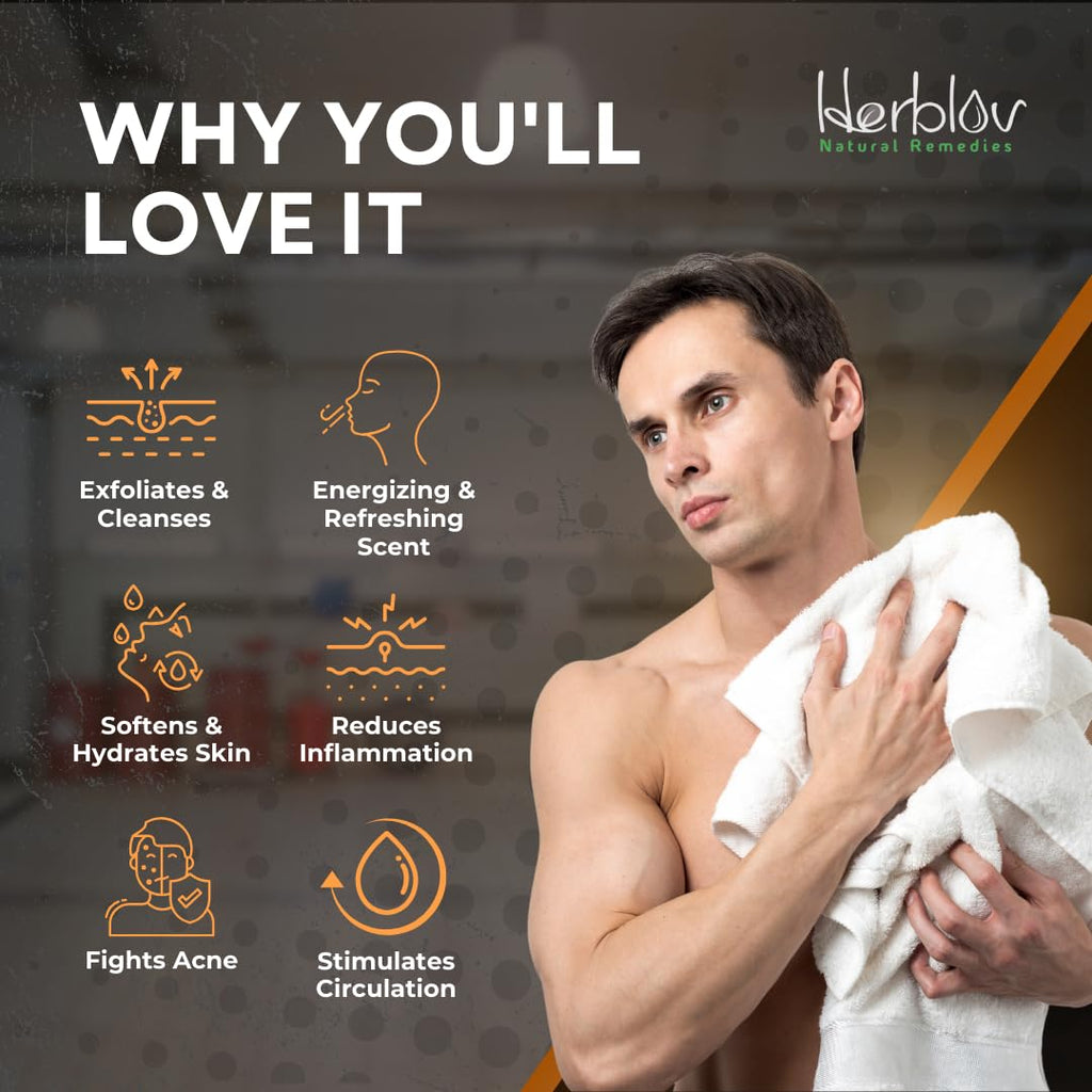 Herblov Mechanic Soap – Heavy-Duty Pumice Hand & Body Bar