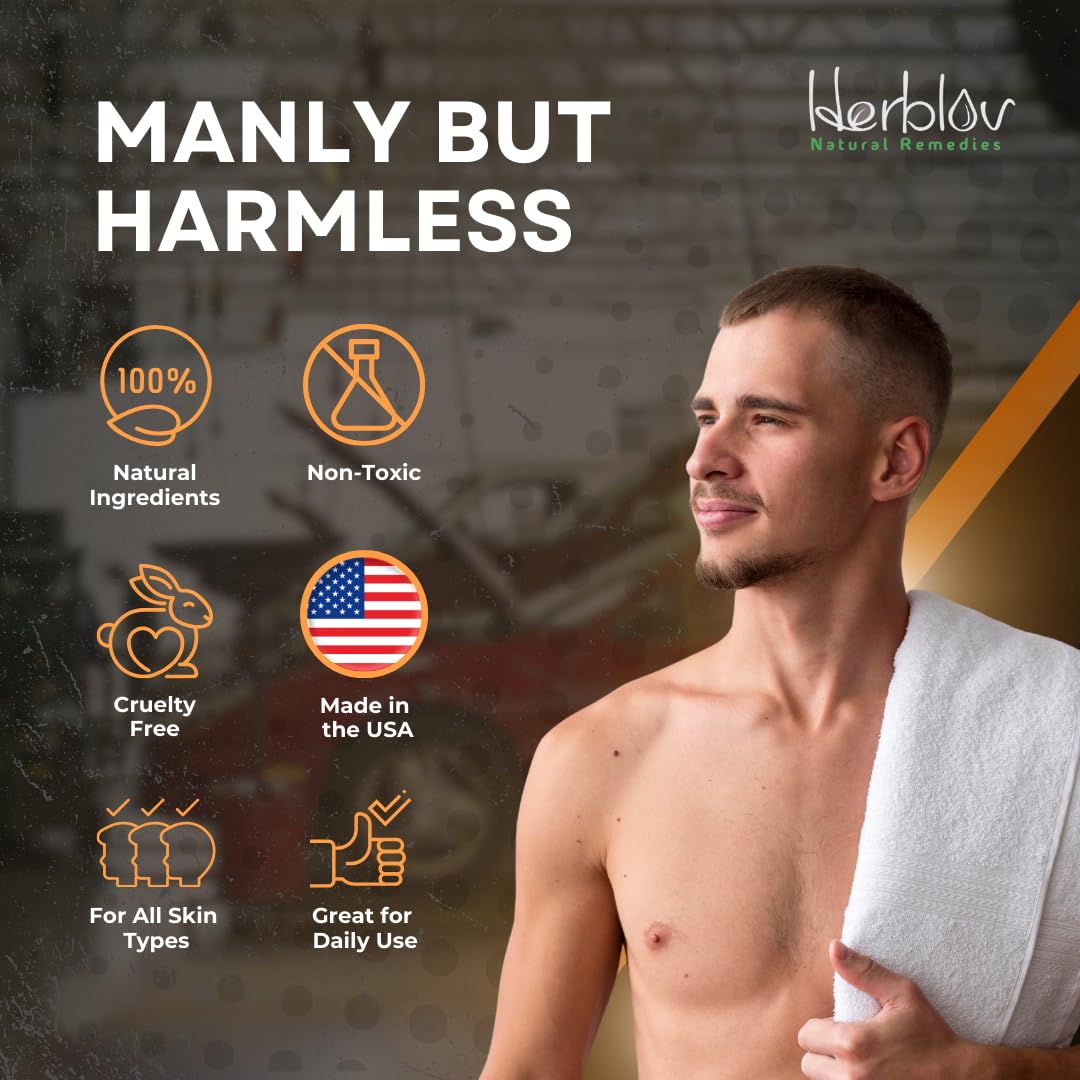 Herblov Mechanic Soap – Heavy-Duty Pumice Hand & Body Bar