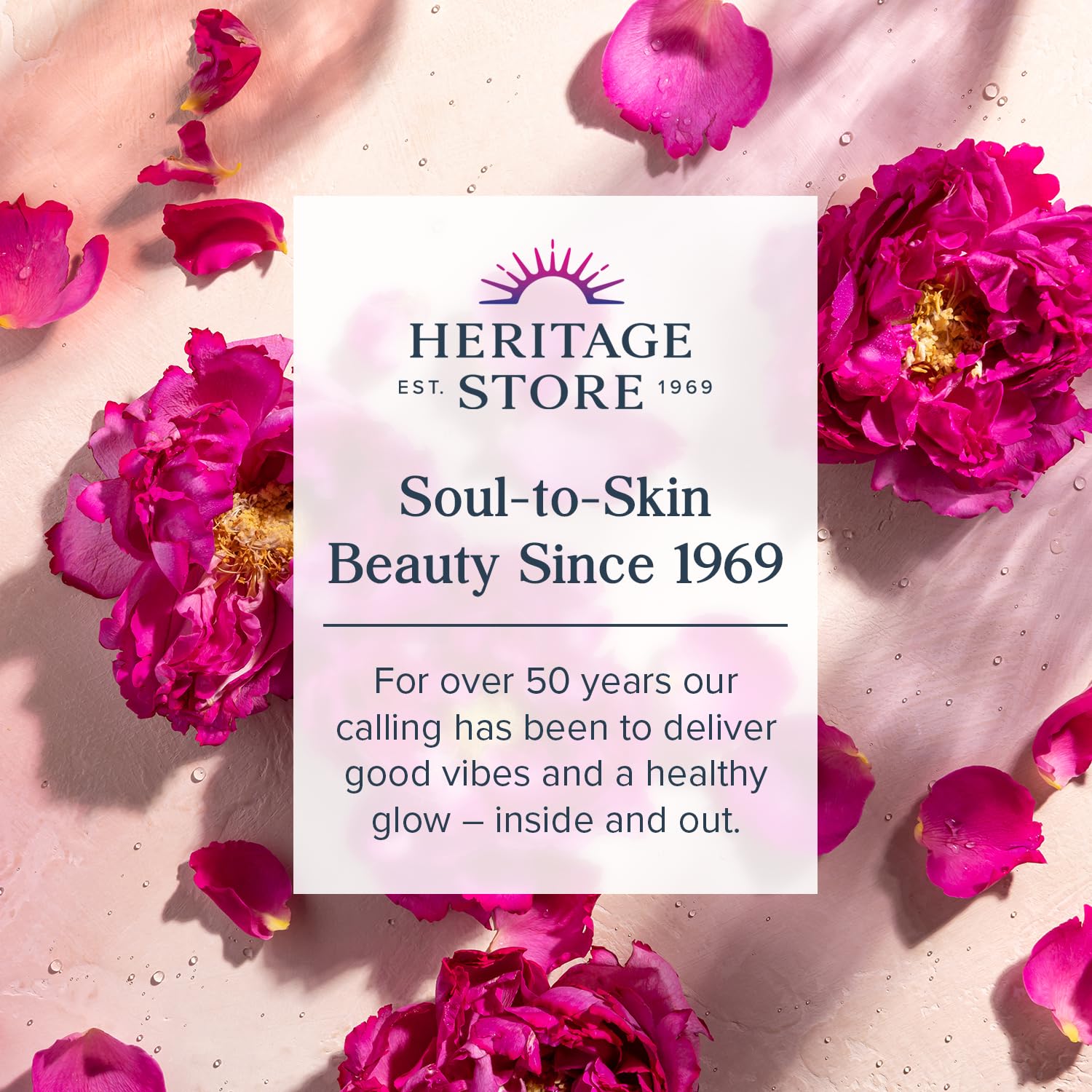 HERITAGE STORE Rosewater & Glycerin 2-Pack | Hydrating Facial Mist for Dry/Combination Skin