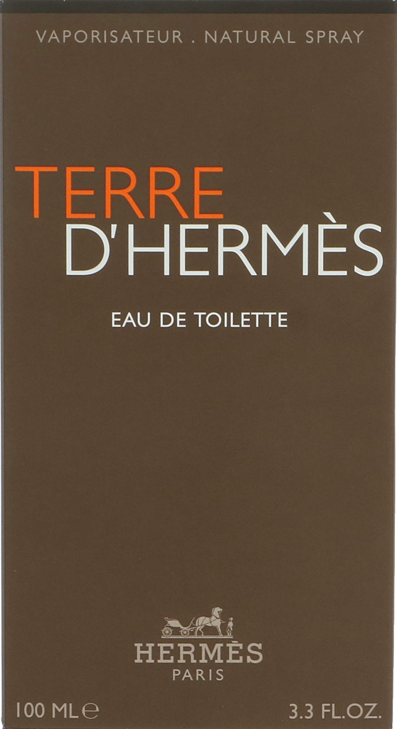 Terre D'Hermès by Hermès for Men – 3.3 oz Eau de Toilette Spray