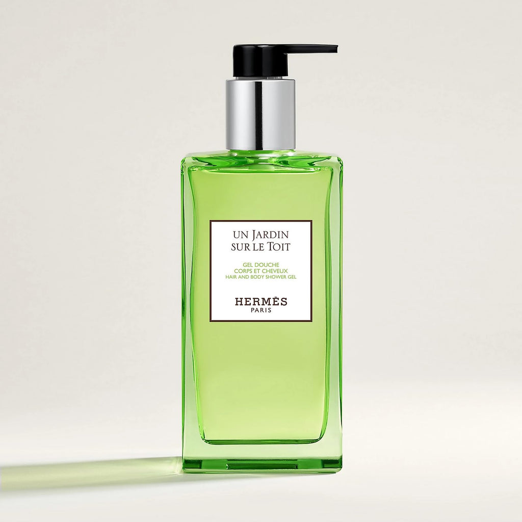 Hermès Un Jardin Sur Le Toit Hair & Body Shower Gel – 6.5 oz Refillable