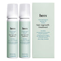 hers Hair Regrowth Foam 5% for Women — Extra Strength, Non-Greasy, Unscented | 2 Pack