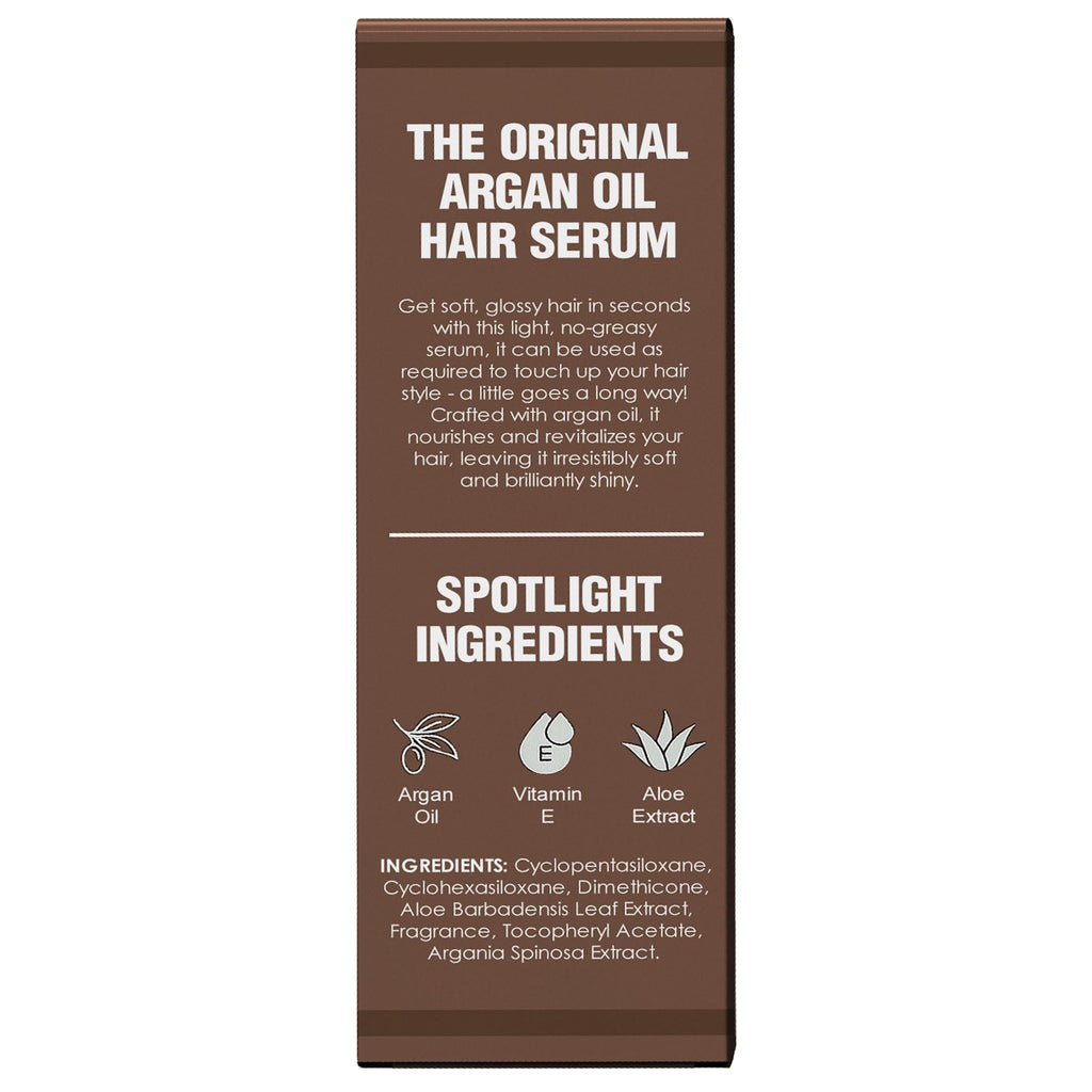 HerStyler Advanced Argan Oil Hair Serum – Anti-Frizz for Frizzy, Dry Hair (2x70 ml)