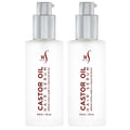 HerStyler Castor Oil Hair Serum for Growth & Shine | Vitamin E & Heat Protection | 2 fl oz (2 Pack)