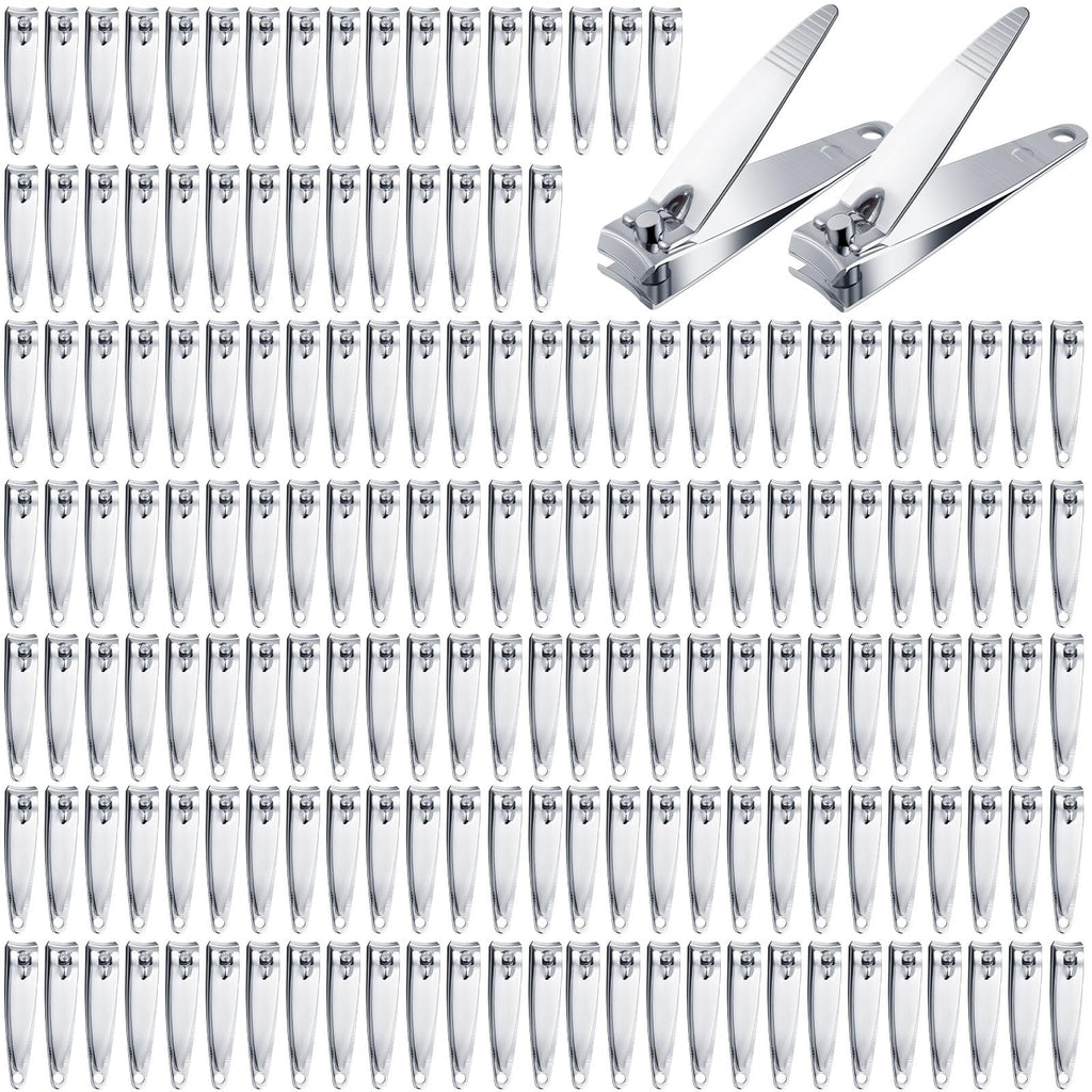 HESTYA 450 Pcs Nail Clippers Bulk Stainless Steel – Portable Toenail Clippers for Men & Women, Travel Pedicure