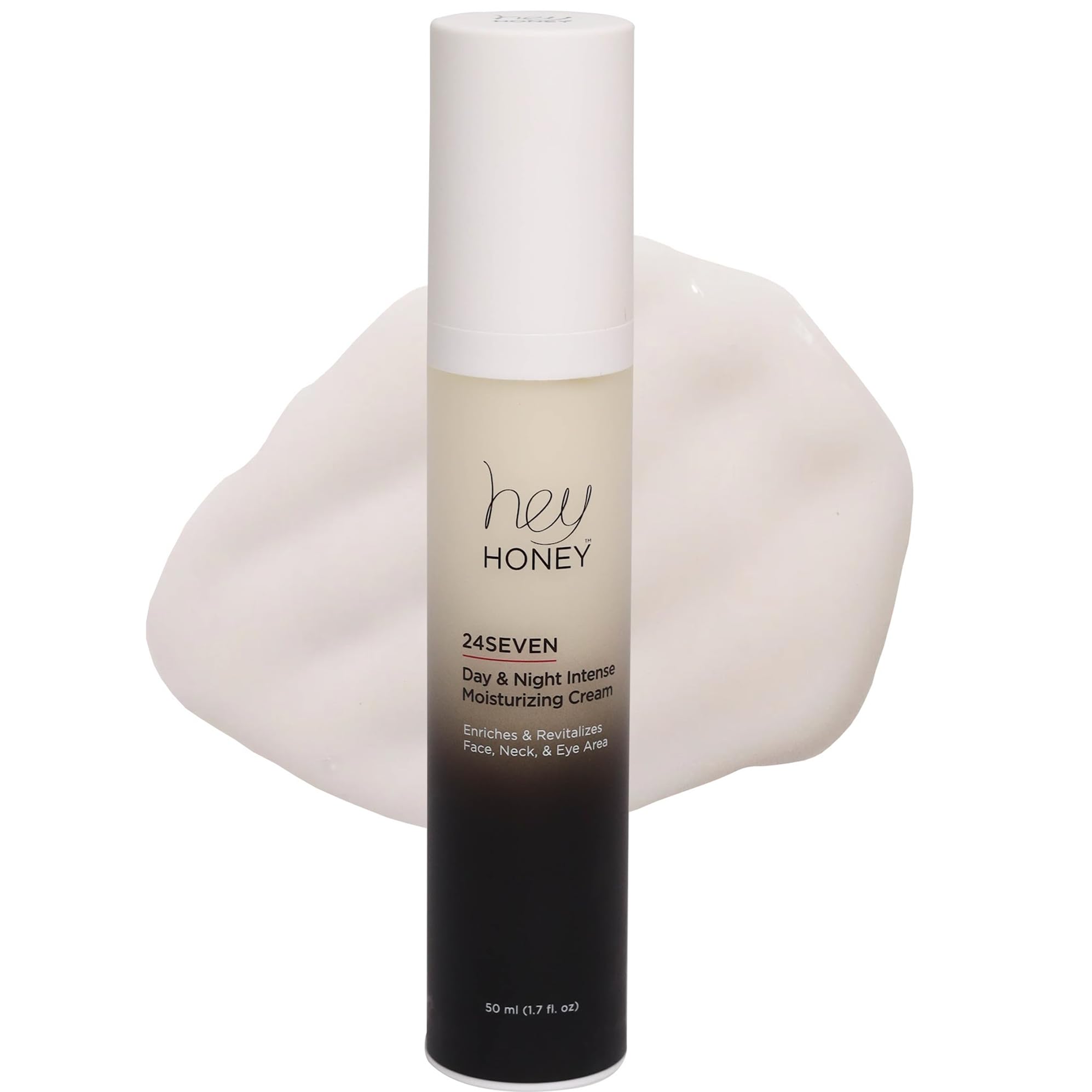 Hey Honey 24Seven Day and Night Moisturizing Cream – Face, Neck & Eye | Hydration and Subtle Anti-Aging