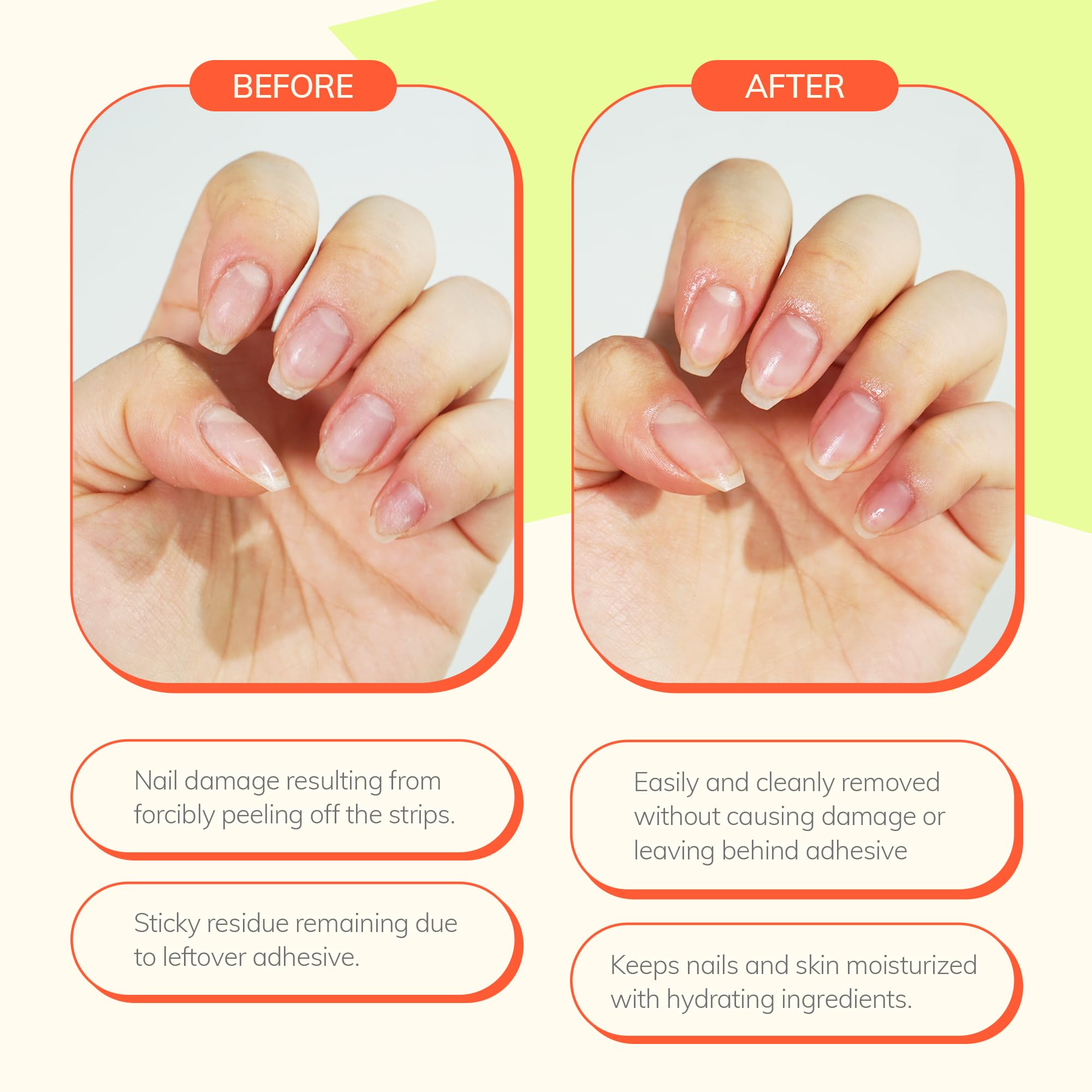 Heyhae Got To Go Remover – Gentle, Acetone-Free Gel Nail Strip Remover