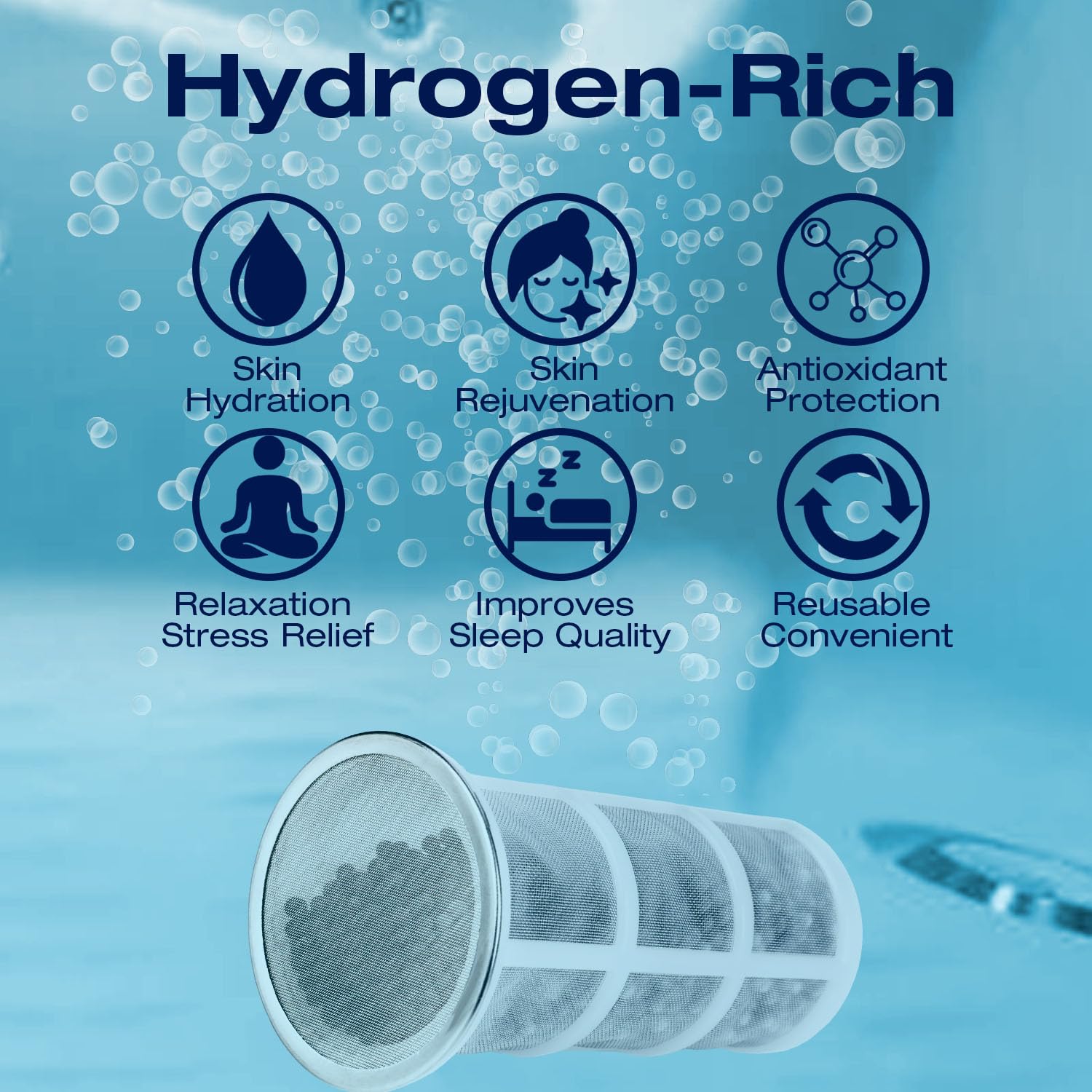 H&G Lifestyles Hydrogen Bath Tablets | Hydrogen Water for Spa Baths