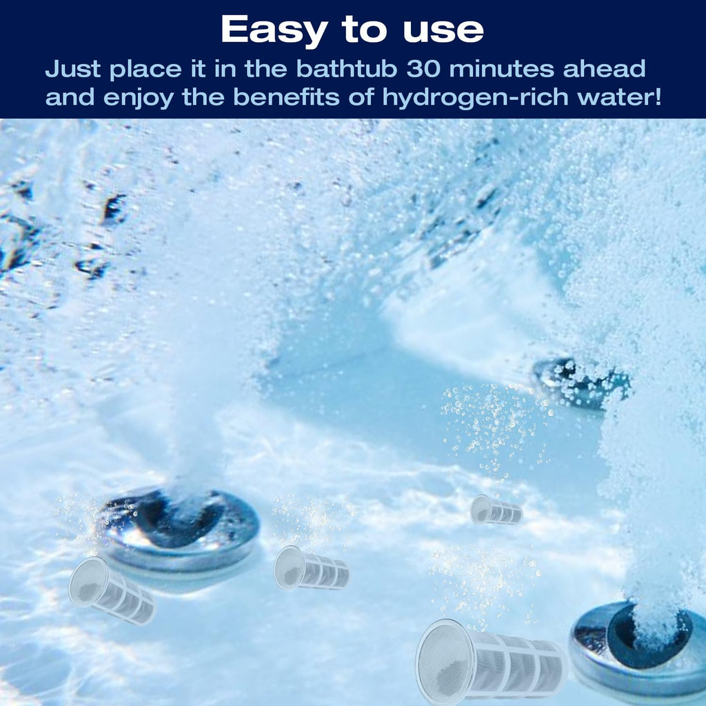 H&G Lifestyles Hydrogen Bath Tablets | Hydrogen Water for Spa Baths