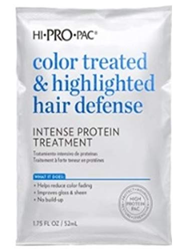 Hi-Pro-Pac Color Treated & Highlighted Intense Protein Treatment (Pack of 6) | Salon-Quality Color Care