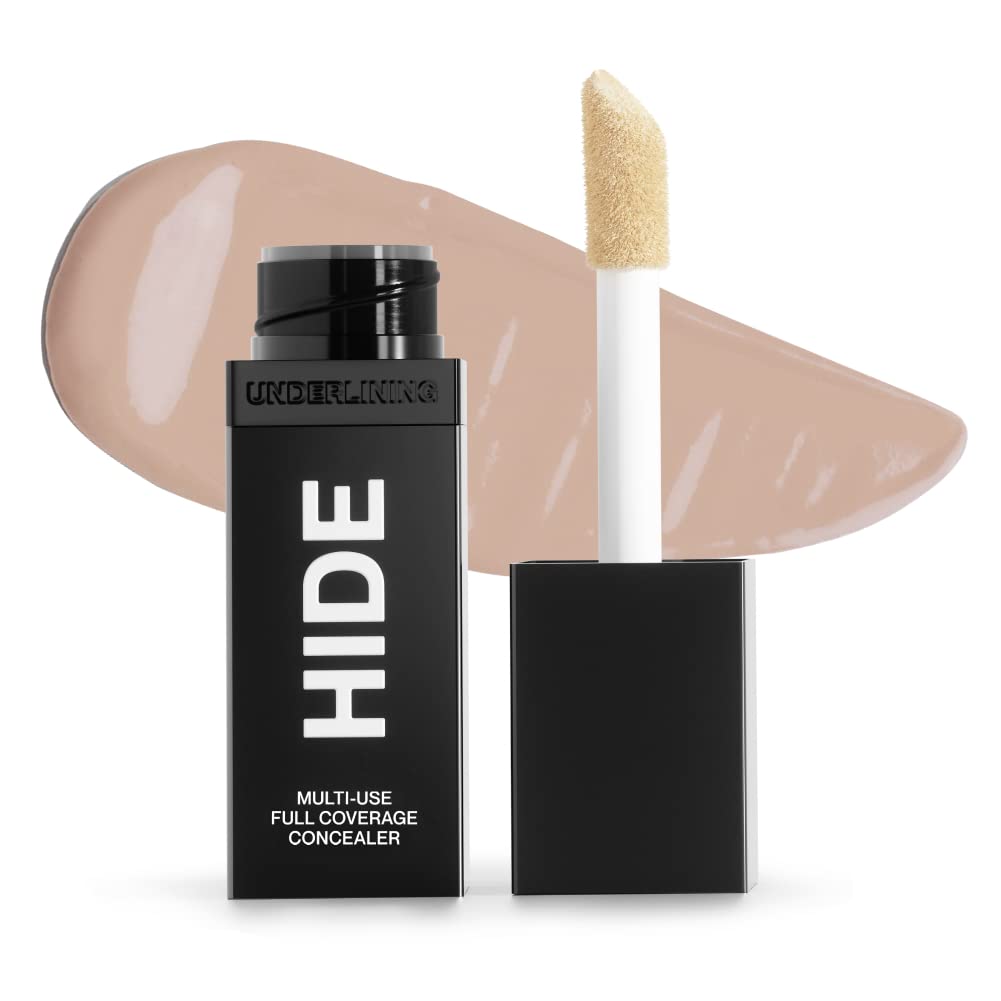Hide Liquid Concealer – Almond (Medium to Full Coverage) | Oil-Free, All-Day Wear