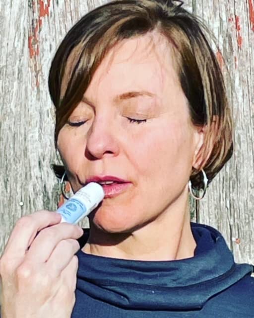 High Meadow Peppermint Lanolin Lip Balm Stick – Long-Lasting Moisture for Dry Lips (Travel Size)