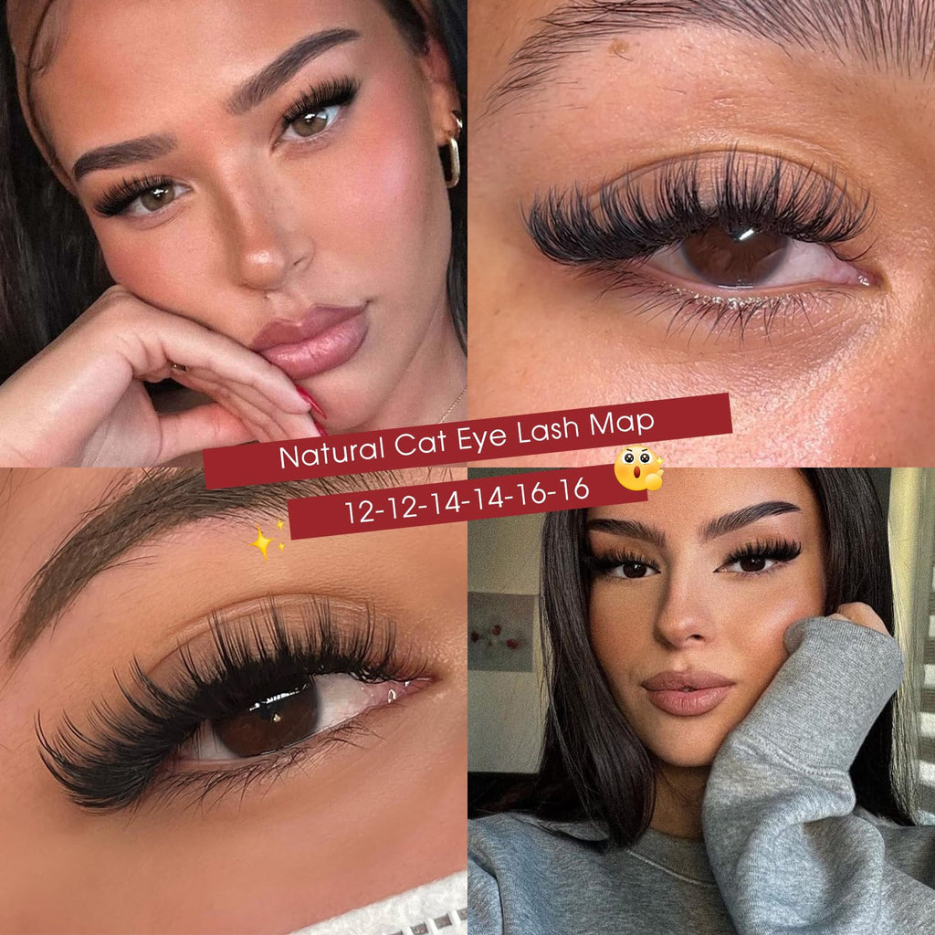 Higu clace Lash Clusters – 600Pcs, 6 Styles, 10-18mm, 30D–100D Wispy DIY Extensions