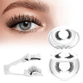 Higu clace Magnetic-Eyelashes with Applicator – 2 Pairs, Natural Look (DJCX-A+C01)