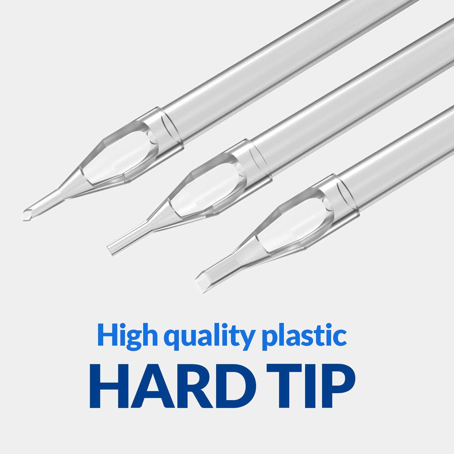 Hildbrandt FREEFLOW 14DT Diamond Tip Long Tattoo Tubes – Gripless, Disposable, Sterile