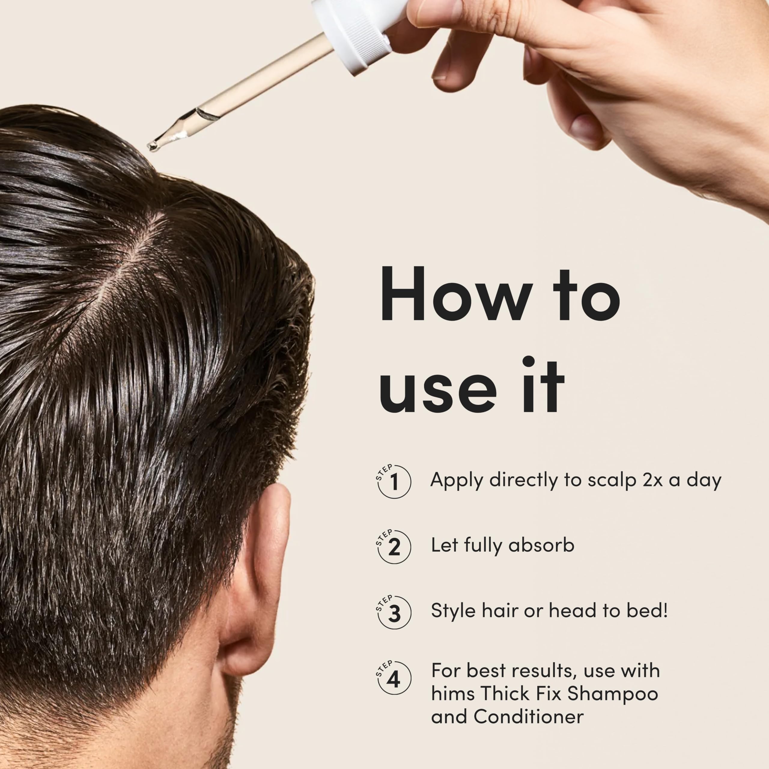 hims Hair Regrowth Treatment - 5% Minoxidil for Men | Extra Strength, Non-Greasy, Unscented (2 Pack) | Hims & Hers