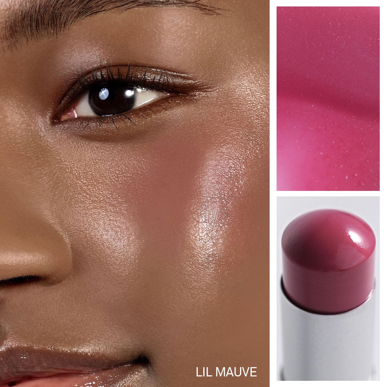 HINCE True Dimension Radiance Balm Lil Mauve – Highlighter & Cream Blush (10g)