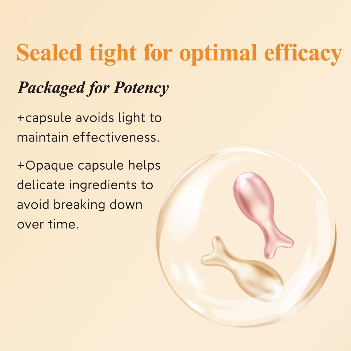 HKH Vitamin C & Retinol Serum for Face – Day & Night Capsule Skincare