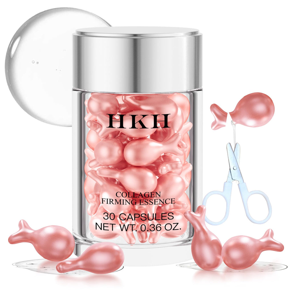 HKH Retinol Anti-Aging Serum for Face (30 Capsules) – Vitamin C & Retinol Night Treatment