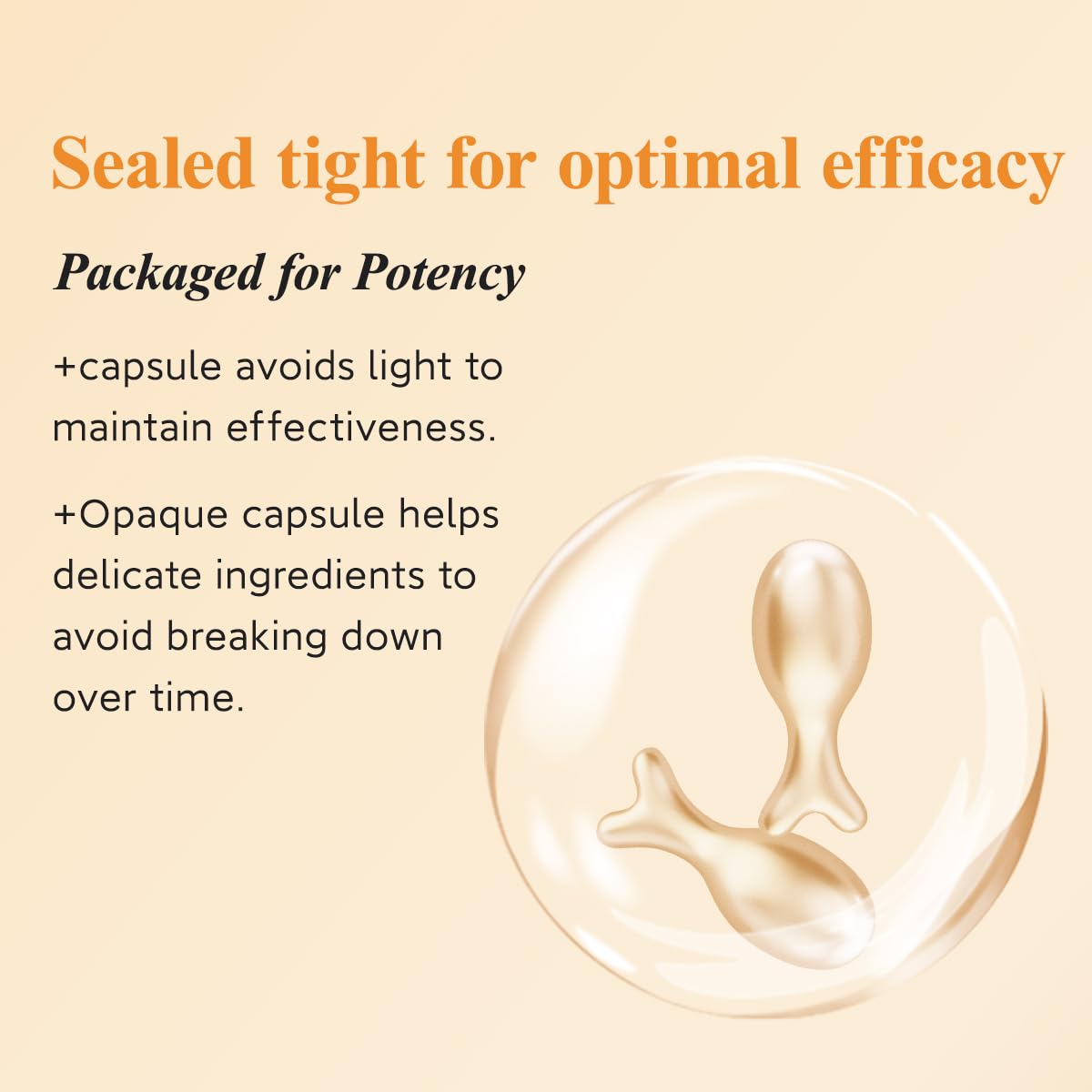 HKH Vitamin C Serum Capsules Set – 96 Morning Capsules | Hydrating Anti-Aging Face Serum