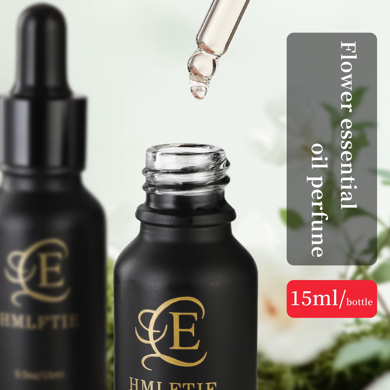 HMLFTIE Pheromone Perfume Oil for Women – Rose & Jasmine, Alcohol-Free