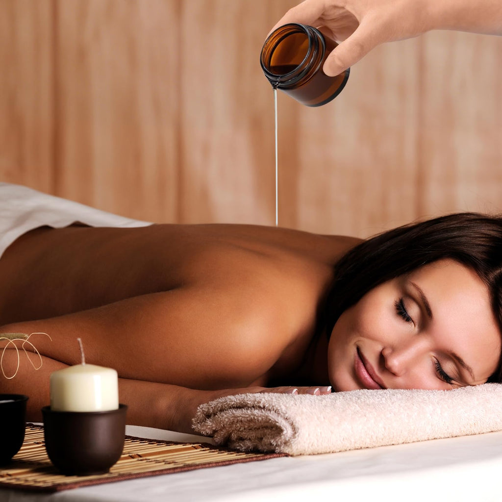 Hoa Kinh 4oz Amber Glass Jars with Lids – 30 Pack Airtight Cosmetic Containers
