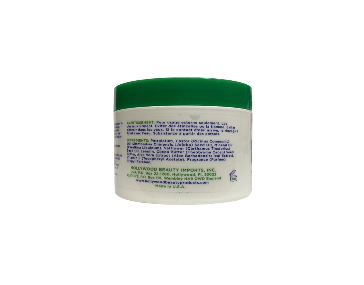 Hollywood Beauty Castor Oil Hair Treatment with Mink Oil – Pack of 2, 7.5 oz