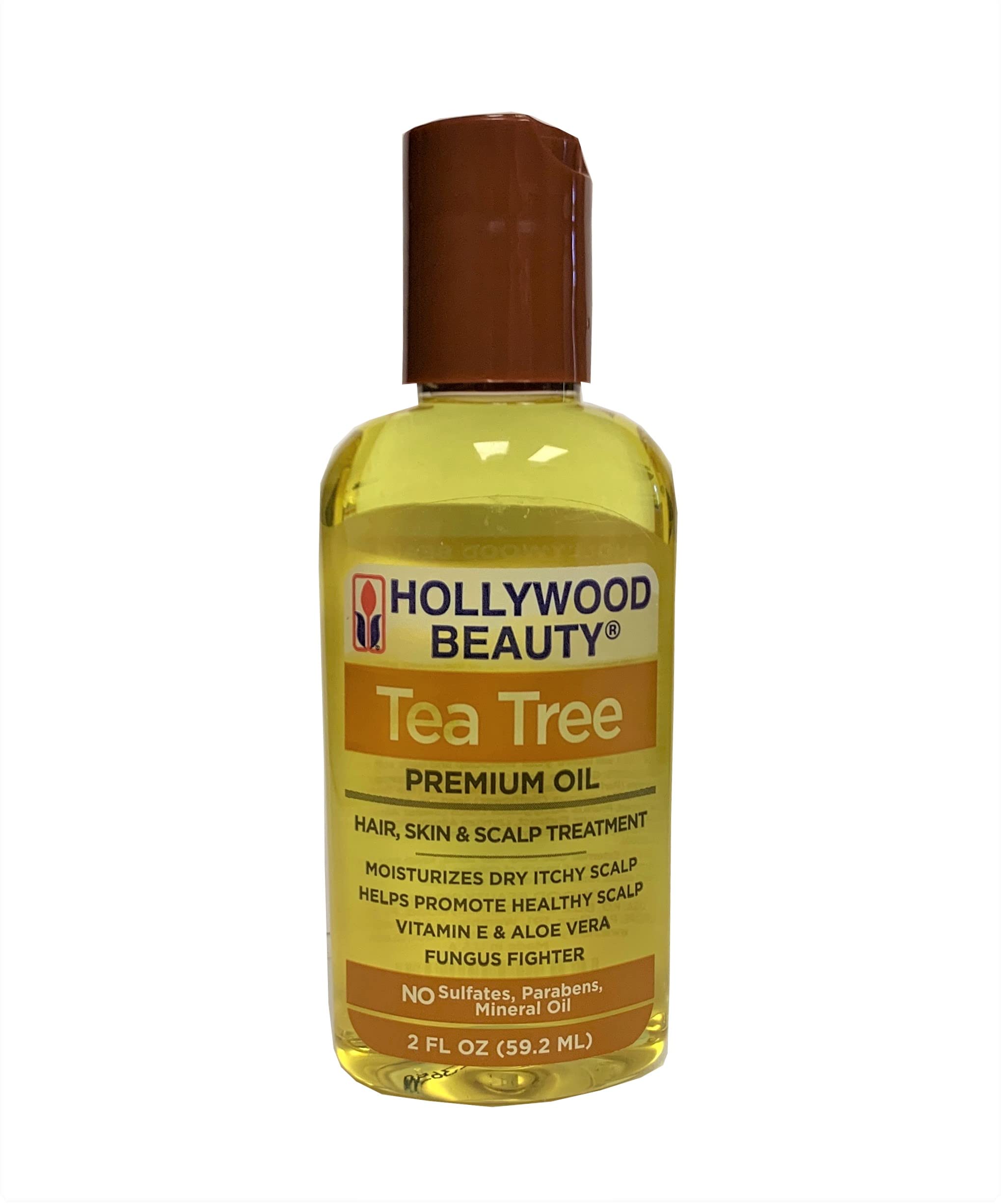 Hollywood Beauty Tea Tree Oil Skin & Scalp Treatment – 2 oz (Pack of 4)
