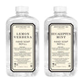 Apothecary 101 Hand Soap Refills – Lemon Verbena & Eucalyptus Mint | 2 x 78oz | Home & Body Company