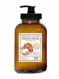 Home and Body Company Botanical + Herbal Hand Soap in Amber Glass Bottle (Coconut Hibiscus) – 22FL/605ml with Essential Oils