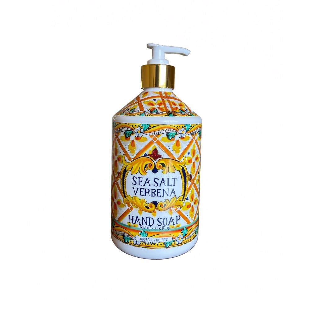 Home and Body Company Hand Soap – Villa Flora Collection 4-Pack, 16 oz Bottles