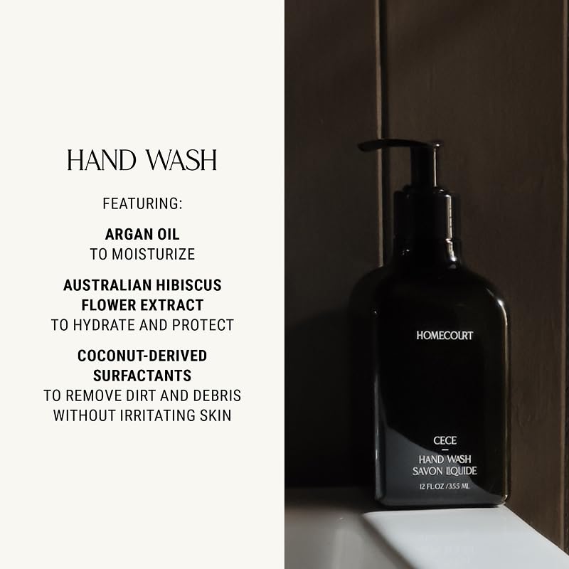 Homecourt Hand Wash Neroli Leaf – Gentle Hydration, Clean Formula, 12 fl oz