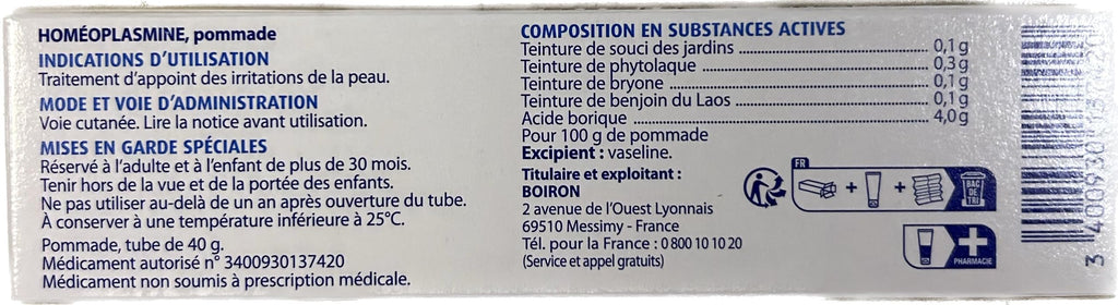 Homeoplasmine XL 40g Magic Cream – Dry Skin & Lips (Original French Packaging)
