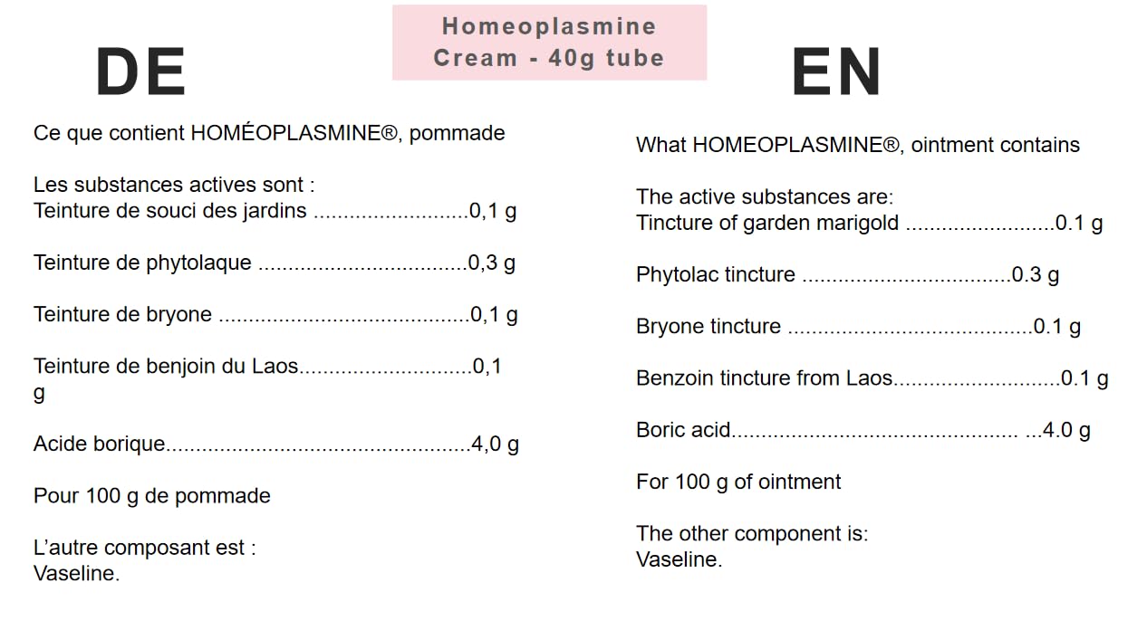 Homeoplasmine XL 40g Magic Cream – Dry Skin & Lips (Original French Packaging)