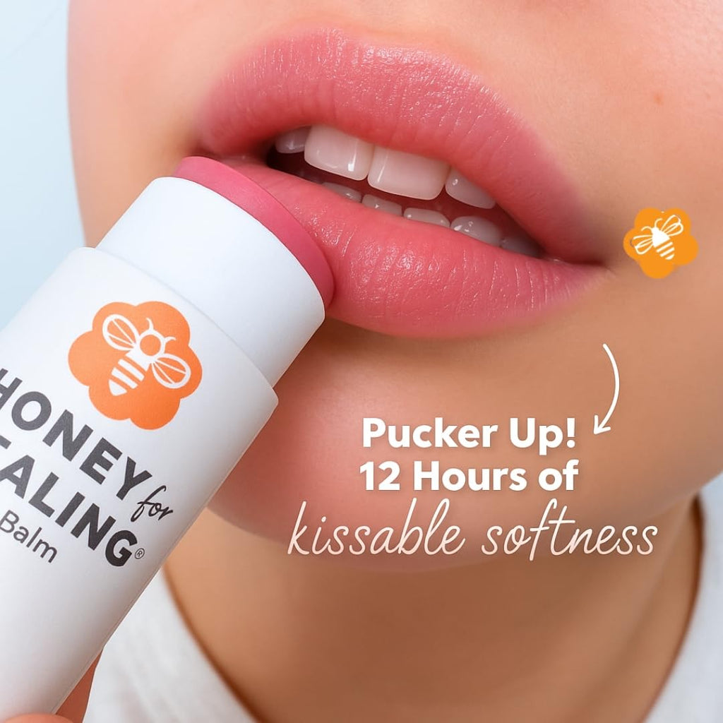 Honey for Healing Manuka Lip Balm 15+ UMF – Ultra-Hydrating Tint in Rose | 0.25 oz