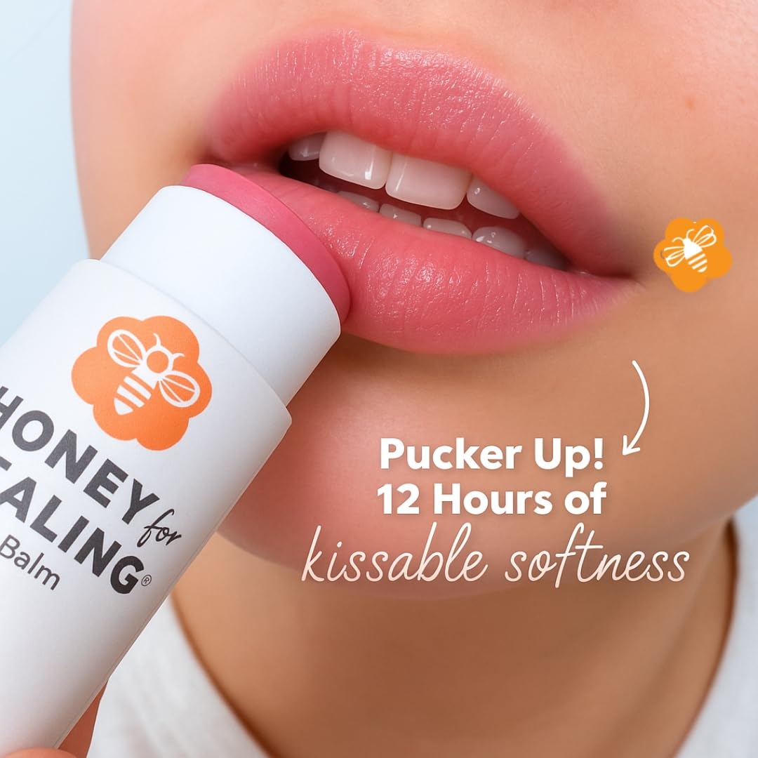 Honey for Healing Manuka Lip Balm 15+ UMF – Ultra-Hydrating Tint in Rose | 0.25 oz