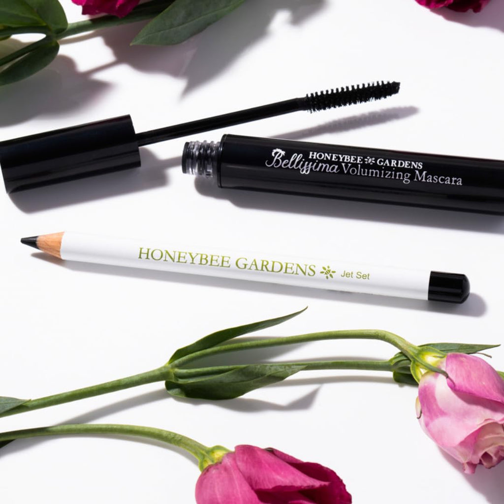 Honeybee Gardens Effortless Eyeliner Pencil – Smoking Gun, Rich Pigment, Long-Wearing, Vegan