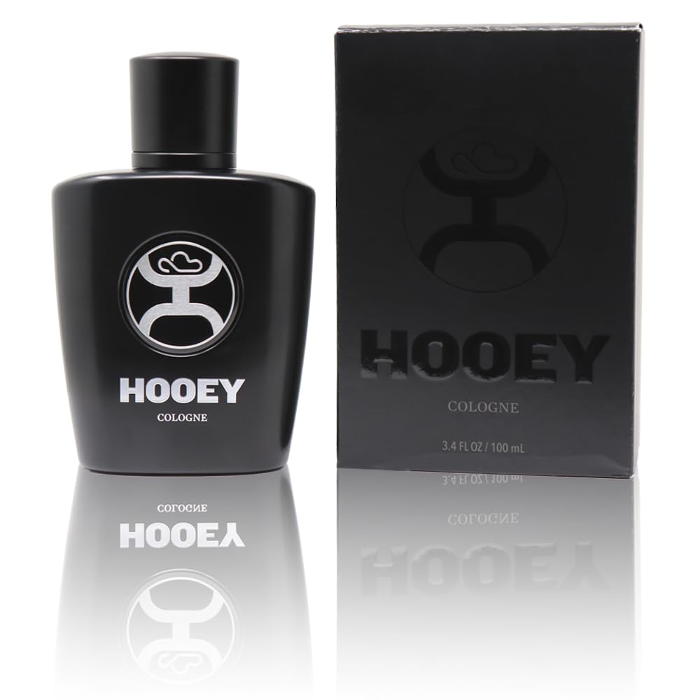 HOOEY Men's Cologne Spray - Bergamot, Lemon, Leather & Sandalwood | 3.4 oz Travel Size