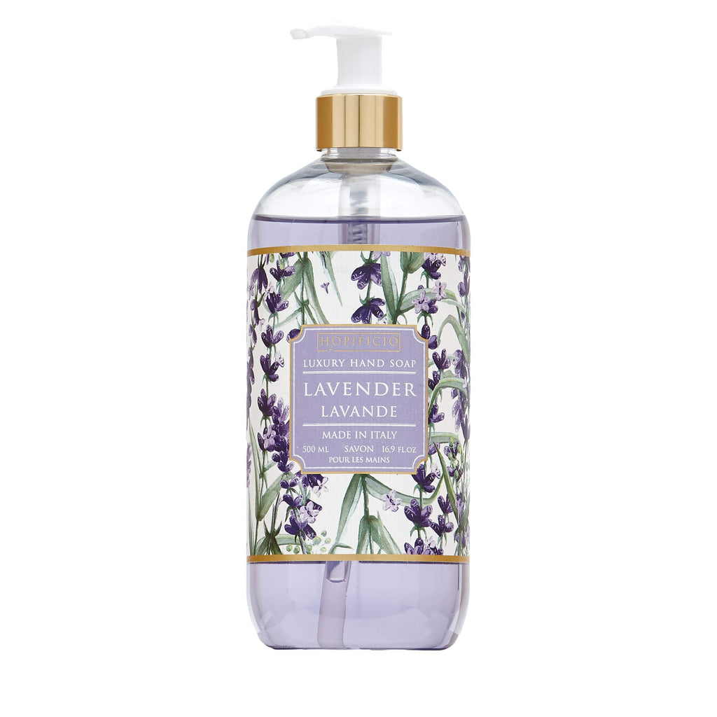 Hopificio Lavender Liquid Hand Soap – Hypoallergenic & Sulfate-Free (16.9 oz)