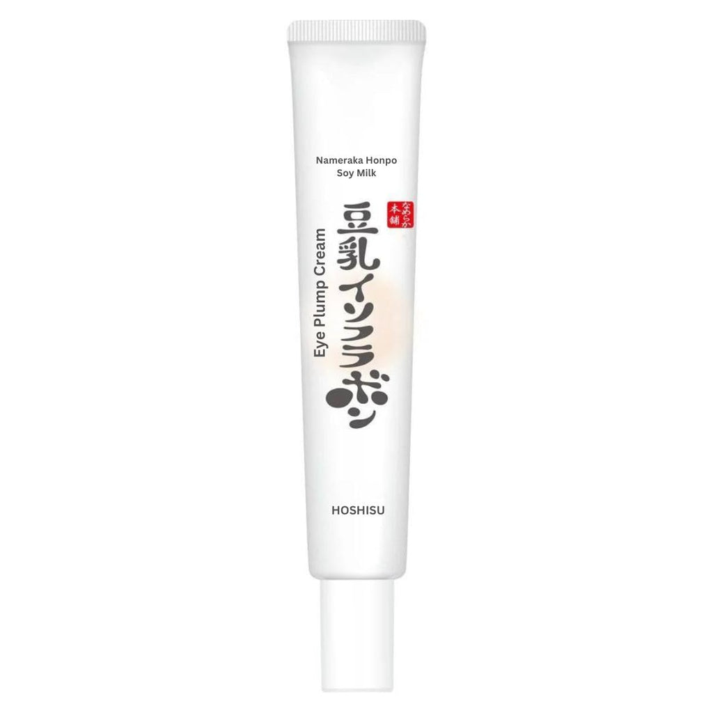 Hoshisu Sana Nameraka Honpo Soy Milk Eye Plump Cream (20 g) – Hydrating Eye Moisturizer, Made in Japan