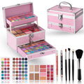 Hot Sugar Teen Makeup Kit with Train Case (Pink) – Portable Beginner Set