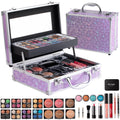 Hot Sugar Ultimate All-in-One Makeup Kit for Teens | 52 Shades & Accessories (Purple Love)