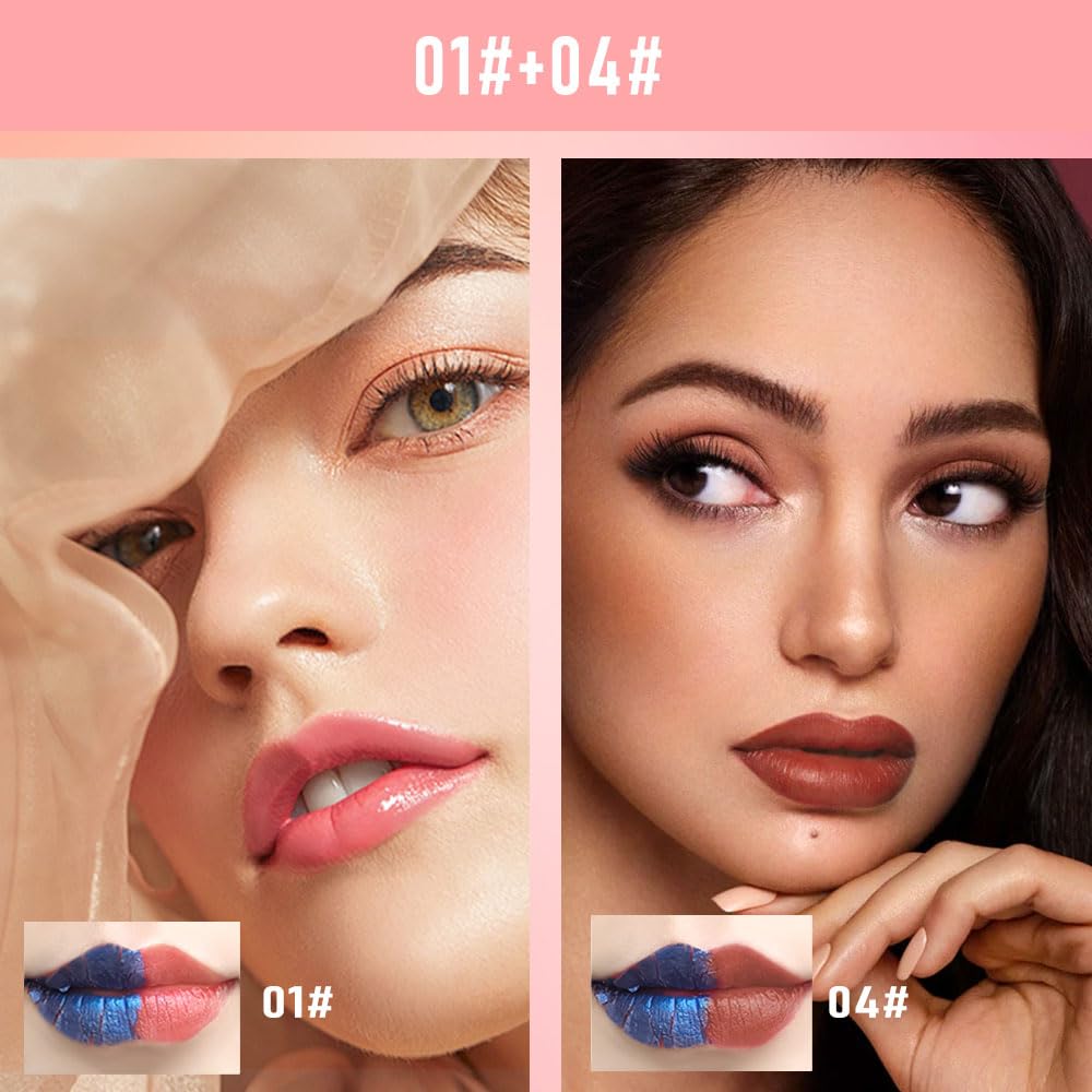 Lip Stain - Wipe-Off & Peel Off Lip Color | Waterproof, Long Lasting, Transfer-Resistant & Smudge-Proof | Easy Wipe Finish, High Pigment | All-Day Kiss-Proof Lip Stain - Muted Terracotta | Houksouml