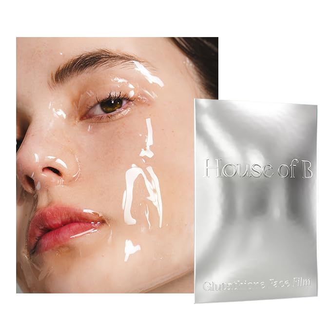 House of B Glow Glutathione 2-Step Face Film Set – Wrinkle Reduction & Even Tone