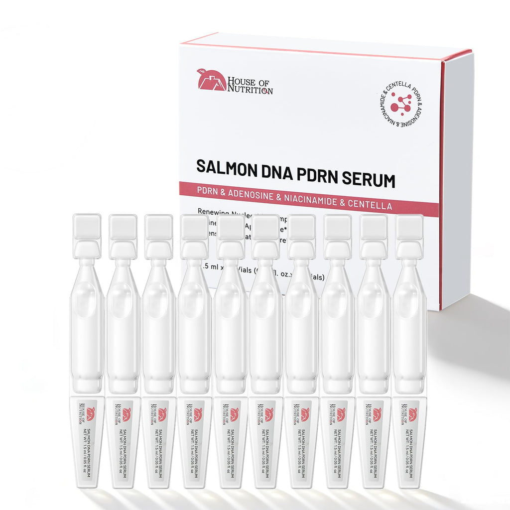 House of Nutrition Salmon DNA Serum – 99% PDRN High-Purity Ampoule for Deep Hydration