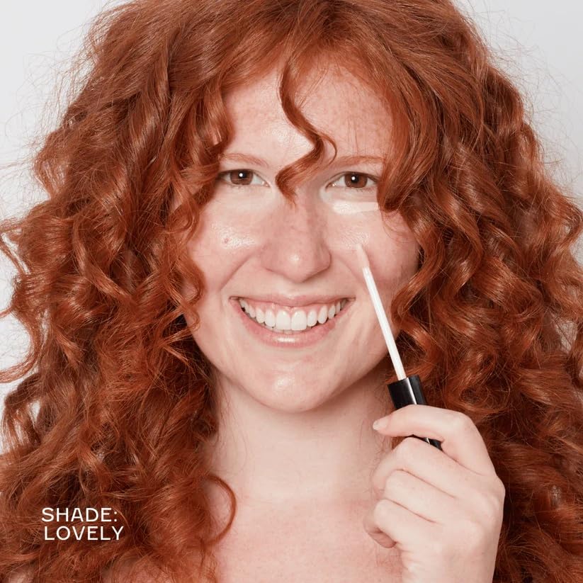 How to Be a Redhead Finally Bright Concealer – Lovely 0111 | As Seen on Shark Tank, Lightweight & Creamy, Vegan