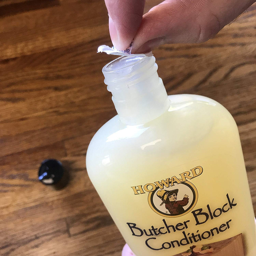 Howard BBC012 12oz Butcher Block Conditioner (4 Pack) - Wood Care Kit